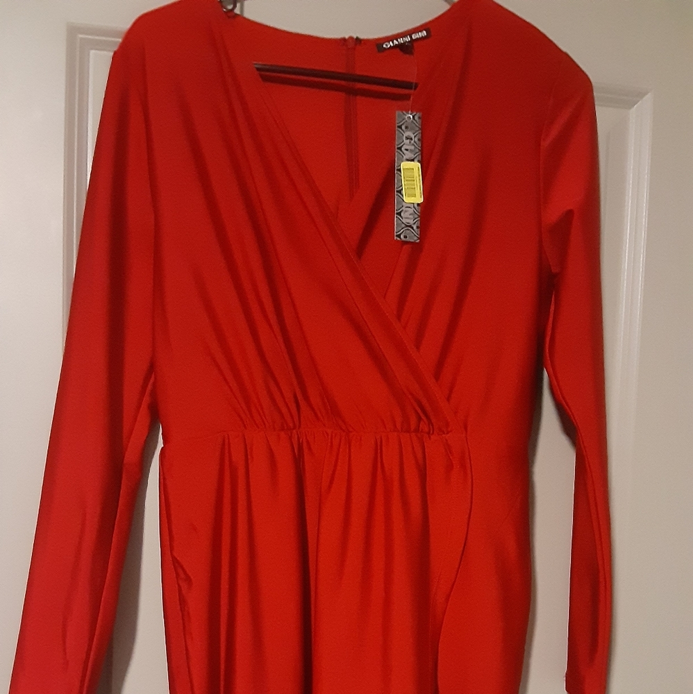 Gianni Bini Mistletoe Red Dress